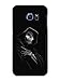Price comparison product image Scary Goth Grim Reaper Death Rocker Skull in Hood case for Samsung Galaxy S6 Edge