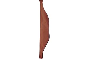 Laroal Bågskytte Longbow Fodral Brunt läder Traditionell bågeväska för säker förvaring av din bågskytteutrustning Snygg och funktionell design