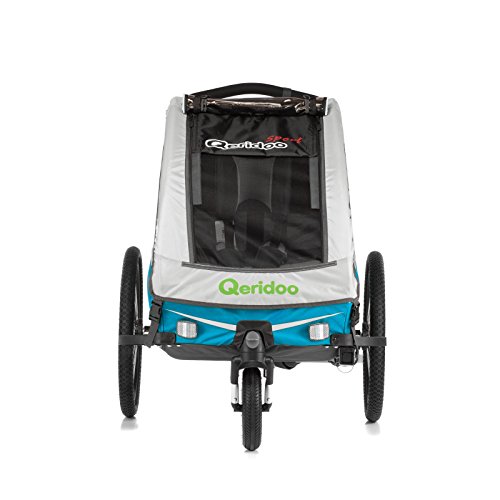 QERIDOO Kinderfahrradanhänger Kidgoo1 Transportwagen Handwagen - 2