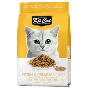 Kit Cat, Dry Premium Kitten & Pregnant Cat Food, 1.2-kg