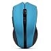 Produktbild MRULIC 2.4GHz optische Maus Mäuse für Laptop PC + Computer + USB Empfänger + Spiel (Blau)