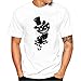 Produktbild Sannysis Herren Printing Tees Shirt Kurzarm T-Shirt Bluse Bedruckte T-Shirts mit Rundhalsausschnitt (4XL)