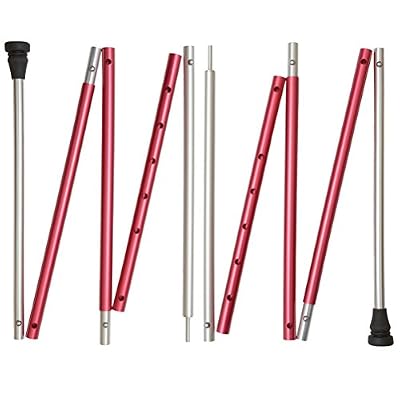Paria Produits de Terrain Exterieur Bâtons de bâche et de Tente, Ajustable - Polyvalents, Résistants et Ultra Légers - Parfait pour Camping, Randonnées, Hamac, Abri et pour Auvents