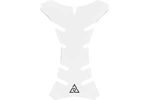 Autodomy Paraserbatoio Moto Tank Pad Protezione Serbatoio Adesivo per Moto Trasparente V2 20x14 cm | Copri Serbatoio Moto Universale Resistente a Pioggia e Sole