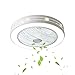 Produktbild Deckenventilator mit Lampe, Deckenventilator mit Beleuchtung, Moderne 3 verdeckte Lamellen 59cm Fan LED Deckenleuchten mit Fernbedienung für den Innenbereich Wohnzimmer Schlafzimmer Bürolüfter