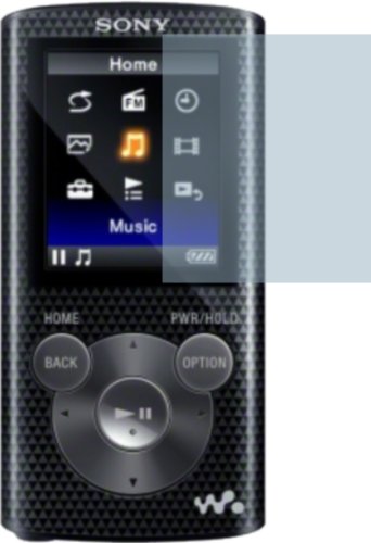 4x Sony NWZ-E384 Displayschutzfolie Bildschirmschutzfolie kristallklar von 4ProTec