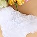 Baby Girl Ruffle Panties Bloomers Diaper Cover S (White)
