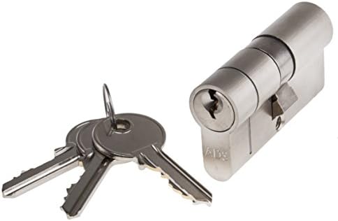 Euro Profile High Security Anti Snap Door Double Cylinder Lock 70mm (30/40mm) Satin Chrome