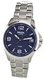 Boccia Herren Analog Quarz Uhr mit Titan Armband 3591-03