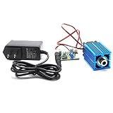 Modo Spot: Cruz 2000 mw de alta potencia 450 nm 2 W ajustado azul Cruz láser módulo 12 V DC + Adaptador