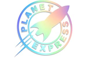 Decus Futurama Planet Express L 0153 (Ologramma) // Adesivo OEM JDM Style Vinyl Transfer