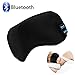 Produktbild Schlafmaske, WU-MINGLU Bluetooth 4.1 Schlafbrille weiche Sleep Mask Augenmaske bequeme Nachtmaske Musik Headset Kopfhörer waschbar für Reisen Arbeitplatz und zu Hause,komplette Dunkelheit