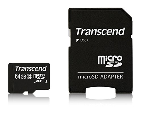 Transcend TS64GUSDXC10 Extreme-Speed Micro SDXC 64GB Class 10 Speicherkarte mit SD-Adapter - 2