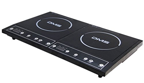 DMS Doppel Induktionskochfeld 3400W Induktionskochplatte für 2 Töpfe oder Pfannen geeignet für Induktion - 2