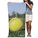Produktbild NUOKC Picknickdecke,Stranddecke Strandtuch,Softball On Field Printting Beach Bath Towel Extra Large Microfiber Towel for Swim Beach Chair Cover 31.5" 51"