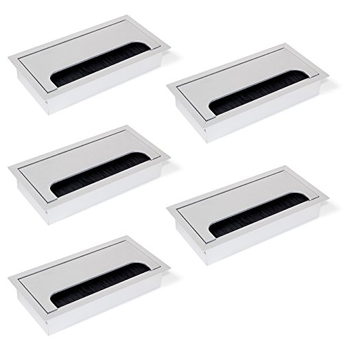 Barato Emuca 5070462 Pasacables rectangulares para encastrar en
Escritorio/Mesa en Aluminio anodizado Mate (160 x 80 mm), Matt Anodized
Especial
