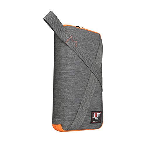 BUBM Organizer Tragetasche USB-Speicherstick Karte mit Großem Verstauen Bewahrungstasche für Elektronische Zubehöre Reise Organisasor Tasche mit Griff - 2