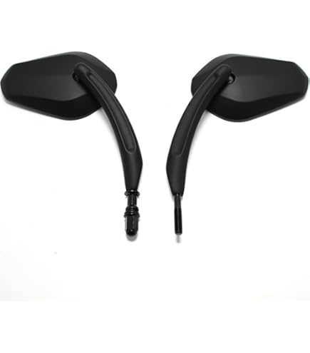 Paire De Rétroviseurs Universels Pour Moto - Tige 8 Mm - Roadster, Sport, Aventure - Neuf