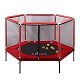 trampolines redlands ca ★ El diseño estable del polígono es más estable que el trampolín ordinario. 36 resortes fuertes en la parte inferior, alta elasticidad, seguridad y protección, la madre está más segura