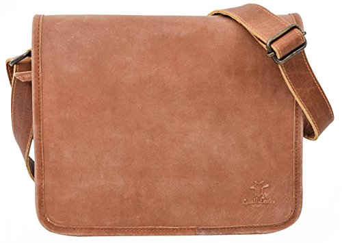 Umh  ngetasche Gusti Leder studio  Fred  Schultertasche Ledertasche Arbeitstasche Unitasche Freizeittasche B  ffelleder Echt Leder Unisex Hellbraun Co