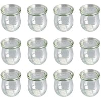 WECK Mini-Tulpengläser · 220 ml · 12er-Set