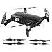 Produktbild Prevently 2 Pairs Low-Noise Quick-Release Propellers für DJI Mavic Air Propeller 5332 S Carbonfaser CF 5332 Drone Requisiten Schnellwechselpaddel (Schwarz)