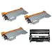 Produktbild GTS  1 Drum Unit for Brother DR420 and 3 Toner Cartridge for Brother TN450 (TN420) by GTS
