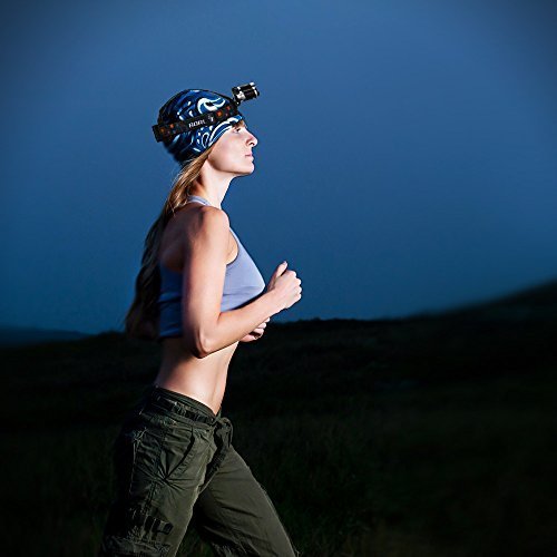 Litom USB Wiederaufladbare Superhelle LED Stirnlampe, LED Kopflampe, LED Kopfleuchten, 4 Helligkeiten zu wahlen, wasserdicht LED Stirnlampen, Batterie betriebene LED Headlight für Laufen, Höhlenforschung, Joggen, Camping, Wandern usw (2 x 18650 Lithium-Ionen Akku enthalten) - 6