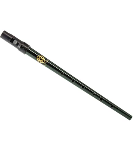 Flûte Irlandaise (Tin Whistle) - Clé De C Ou D, 6 Trous - Instrument Traditionnel Pour Débutants Et Musiciens