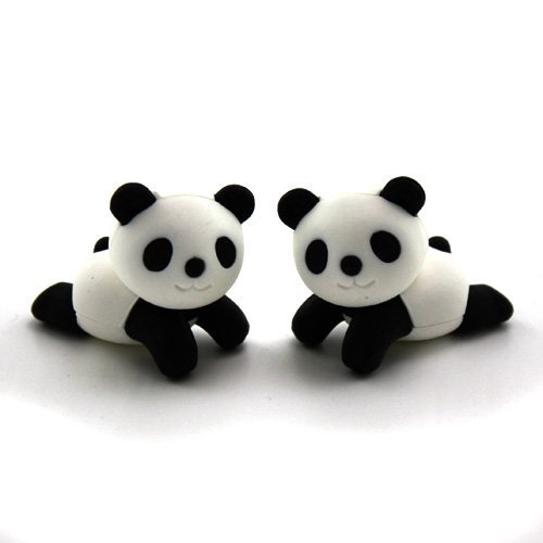 Japanische Radiergummi ER-011: 2 Pandabären