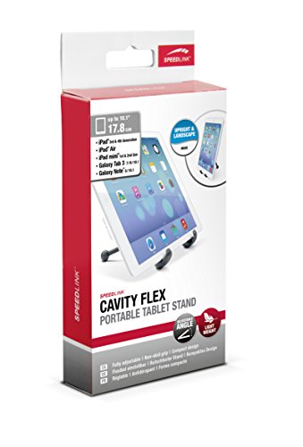 Speedlink Cavity Flex universeller flexibler Tablet-Stand (drei biegbare Standbeine, Tablet-Ständer zur Arbeitserleichterung) - 4