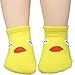KF Baby Non-Skid Cotton Socks Value Pack, Set of 4 Pairs, Infants to Toddlers