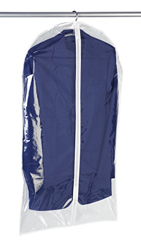 WENKO 3792700100 Kleidersack Transparent, Kunststoff – PEVA, Transparent - 2