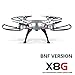 Produktbild Frontier Syma X8G 2.4G 4CH Headless Modus ohne Kamera Batterie Sender RC Quadrocopter BNF