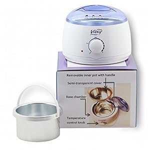 Wax Warmer, Professional Portable Electric Hair Removal Kit Adjustable Temperature waxing Heater Melting Pot with… - Image 3