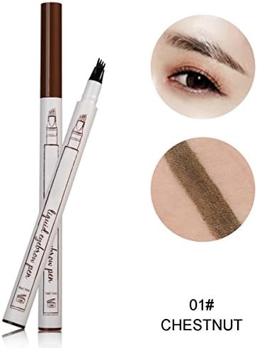 Togather Music Flower Eyebrow Pen Long-lasting Waterproof Brow Gel for Eyes Makeup