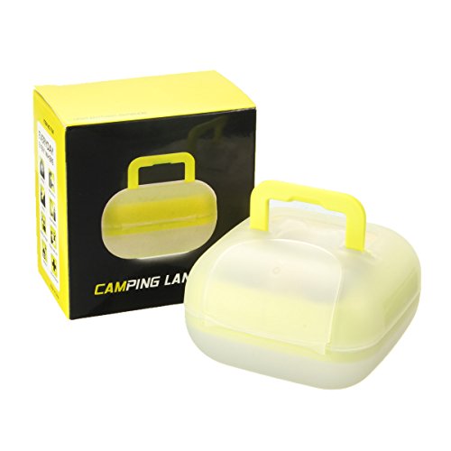 Camping Laterne, GLISTENY Campinglampe LED Notfallleuchte Zeltleuchte Tragbare Bewegliche 2PCS LED Batterien Aussenleuchte für Camping, Außen-aktivitäten, Wandern, Angeln, Abenteuer, Nachtlicht - 6