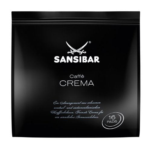 Sansibar Caffe Crema Pads 16St.