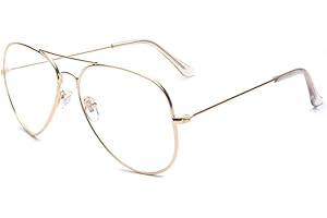 ALWAYSUV Klasyczne okulary metalowe oprawki oprawki okularów vintage okulary dekoracyjne