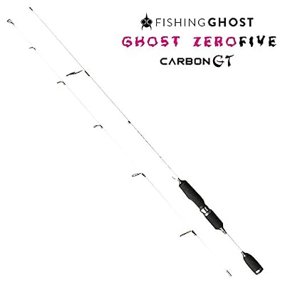 FISHINGGHOST Canne à pêche - Canne à Lancer - Canne - Hechtrute - Transmission de Puissance directe Lors de la pêche à la Truite, à l'omble, à la Perche (Zero Five 1.80m Poids de coulée: 0-5g)