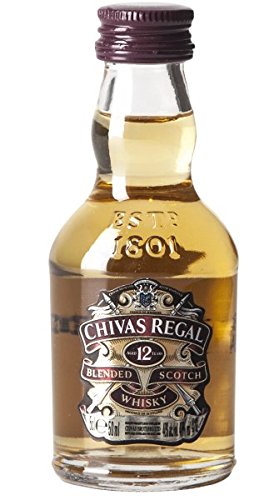 Botellita Miniatura Chivas Regal Scotch Whisky