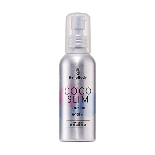 Kokos Körperöl | Coco Slim | Straffendes Körperöl mit Kokosöl | zieht besonders schnell ein | für Gesicht & Körper | Männer & Frauen | mit vielen hochwertigen Hautpflegeölen | hilft gegen Hautprobleme, Cellulite, Schwangerschaftsstreifen | 100ml