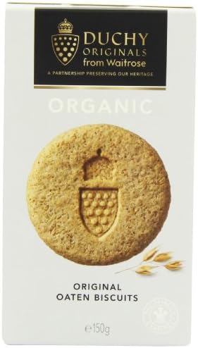 Duchy Originals Oaten Organic Biscuits 150 g (Pack of 4)