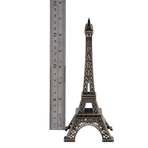 Apollo23 – 15cm Metall Paris Eiffelturm Kunsthandwerk Kunst Statue Modell Des… - 2