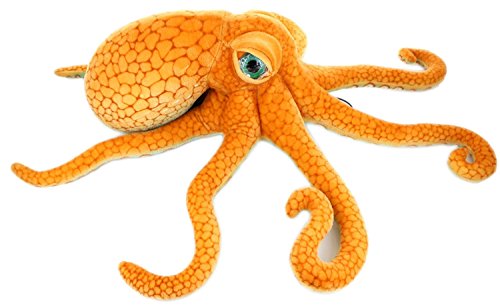 YunNasi 31’/80cm Kreative Plüschtier Krake Kissen Kuschelig und nahe an der Wirklichkeit - 5