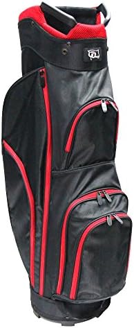 RJ Sports CC-490 Starter Bag, 9", Black/Red