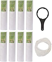 Dwiza Enterprise 5 Micron PS-05 10" PP Spun Filter for All Type RO Purifiers 10 IN (2 Meter Pipe+Spa