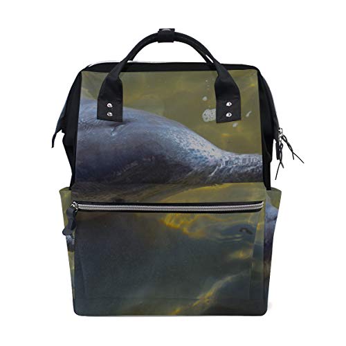 Preisvergleich Produktbild Schöne Smart Dolphoin Große Kapazität Wickeltaschen Mama Rucksack Multi Funktionen Wickeltasche Tote Handtasche Für Kinder Babypflege Reise Täglichen Frauen