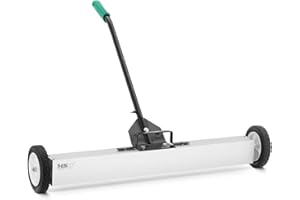 MSW MOTOR TECHNICS MSW MSW-MAG90 Balai magnétique 73-100 cm Manche télescopique 90 cm Aimant en ferrite Collecteur de copeaux magnétique Balai magnétique