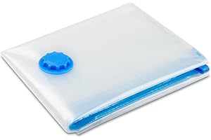 TAHA ® 5 X STRONG VACUUM STORAGE SPACE SAVING BAGS SPACE SAVER VACCUM VACUM BAG (X-Large (130x100cm))